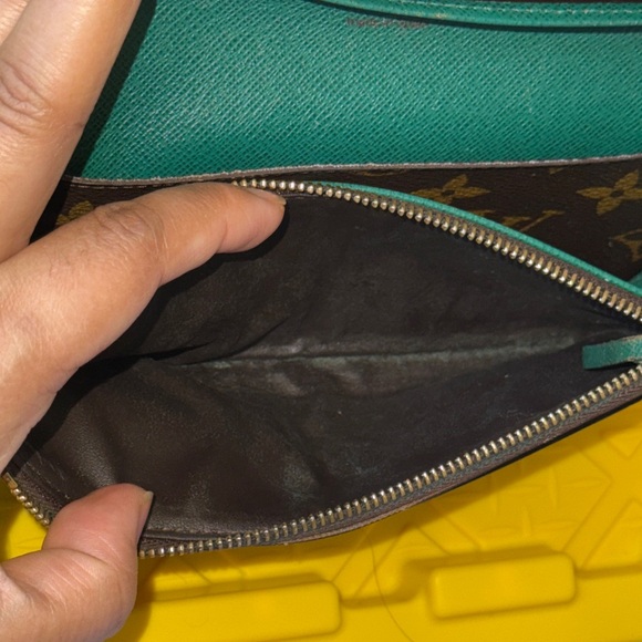 Louis Vuitton Emilie Monogram Wallet green - Picture 13 of 16